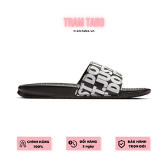 [631261-024] M NIKE BENASSI JDI PRINT LOGO WHITE BLACK