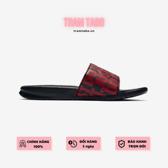 [631261-025] M NIKE BENASSI JDI PRINT LOGO BLACK RED