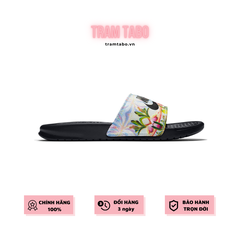 [618919-023] W NIKE BENASSI JDI FLORAL PURE PLATIUM