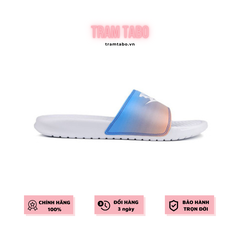 [618919-122] W NIKE BENASSI JDI SILDE 'WHITE HYPER ROYAL'