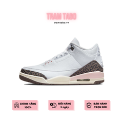 [136064-122] M NIKE AIR JORDAN 3 WHITE DARK MOCHA