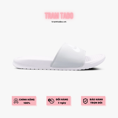 [AA4150-001] W NIKE BENASSI JDI ALL WHITE PASTEL QS