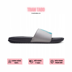 [631261-028] M NIKE BENASSI GRIDRON/TEAL NEBULA