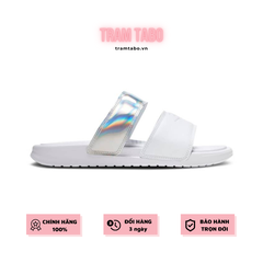 [DA2543-100] M NIKE BENASSI DOU SLIDES WHITE/HOLOGRAM