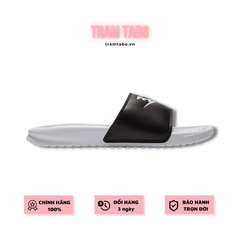 [343881-104] W NIKE BENASSI JDI BLACK AND WHITE