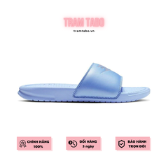 [343881-407] W NIKE BENASSI JDI PURE ALUMINUM BLUE