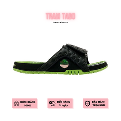 [684915-025] M NIKE JORDAN HYDRO 13 BLACK GREEN MATCHA