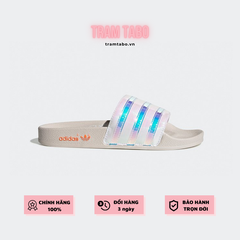 [EE5130] W ADIDAS ADILETTE PINK HOLOGRAM