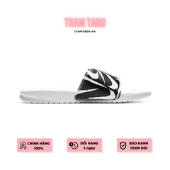 [631261-106] M NIKE BENASSI JDI PRINT WHITE/BLACK