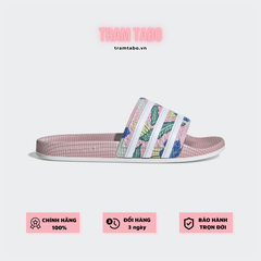 [FW5034] W ADIDAS ADILETTE PINK ROSE FLORAL
