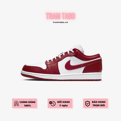 [553558-611] M NIKE AIR JORDAN 1 LOW GYM RED