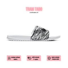 [618919-114] W NIKE BENASSI JDI PRINT ZEBRA