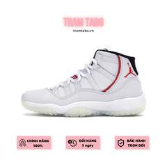 [378038-016] K NIKE AIR JORDAN 11 WHITE RED