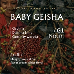 Cà phê túi lọc Ethiopia Baby Geisha - Natural 10 gói/ hộp
