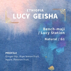 Cà phê túi lọc Ethiopia Lucy Geisha - Natural 10 gói/hộp