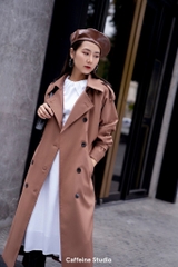 Long Trench Coat - Choco