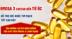 OMEGA 3 COSTAR - LỌ 100 VIÊN NANG 100MG