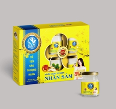 Yến Sào SCNEST WE.01 Đường ăn kiêng & Nhân sâm 20% (Hộp 6*70ml) - HÀNG SẮP VỀ