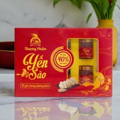 Yến Sào Đường Phèn Nguyên Chất 40% EVERNEST PLUS (Hộp 6 lọ)