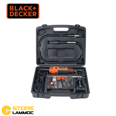 Máy chạm khắc đa năng 180W kèm phụ kiện Black&Decker  RT18KA