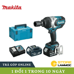 Máy bắn bu lông pin Makita DTW1001RTJ 18V