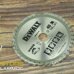 Đĩa cưa gỗ mini Dewalt DW03410, 110mm, 40 răng, cốt 20mm