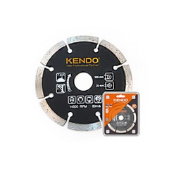 Đĩa cắt kim cương vành phân đoạn 105×20/16mm Kendo 61111012