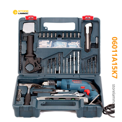 Máy khoan điện Bosch GSB 550 SET 100 món phụ kiện