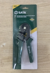 Kìm bấm cos vuông (0.08 - 10MM²) 7inch (180MM) SATA 91118