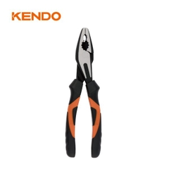 Kìm điện hạng nặng bằng thép CR-V Kendo 10111, 10112, 10113