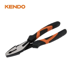 Kìm điện hạng nặng bằng thép CR-V Kendo 10111, 10112, 10113