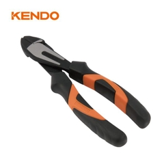 Kìm cắt hạng nặng đòn bẩy trợ lực cao bằng thép CR-V Kendo 10208, 10209