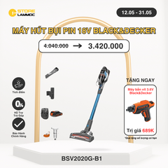 Máy hút bụi pin Black&Decker BSV2020G-B1 18V