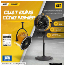 Quạt đứng công nghiệp 14inch Caterpillar HVPD14AC