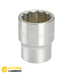 Đầu tuyp ngắn chuẩn 1/2 12 cạnh Tone 24mm, 27mm và 30mm