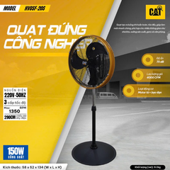 Quạt đứng công nghiệp 20inch Caterpillar HVOSF-20S chính hãng Caterpillar