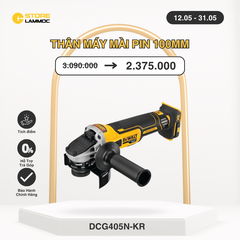 Thân máy mài pin 100mm Dewalt DCG405N-KR