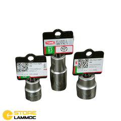 Đầu tuyp ngắn dài  size 17mm,19mm chuẩn 3/8 Tone HP3S-17, HP3S-17L, HP3S-19, HP3S-19L