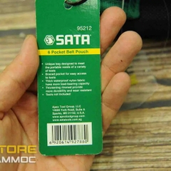 TÚI ĐỰNG ĐỒ NGHỀ ĐEO HÔNG SATA 95212 6 NGĂN