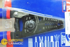 Kìm cắt và tuốt dây kiểu cong, 178mm Workpro W091019