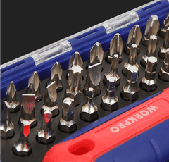 Bộ tua vít 38 cái thép hợp kim CR-V Workpro WP200517