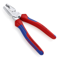 Kìm đa năng lưỡi cắt HRC 63, mạ chrome 180mm Knipex 02 05 180