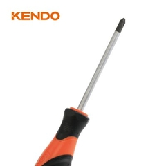 Tua vít bake bằng thép Cr-V tay cầm bọc cao su PH3x150mm Kendo 20136