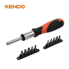 Bộ tua vít tự động kèm mũi vít 11 chi tiết Kendo 20203