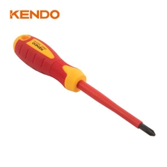 Tua vít bake cách điện 1000V VDE PH2x100mm Kendo 20423