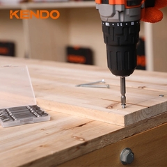 Mũi vít 2 đầu bằng thép S2 PH2-SL6 × 65mm (10 cái/ bộ) Kendo 25404732