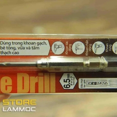 Mũi khoan bê tông trục lục giác Fujiya ACD1-50, ACD1-60, ACD1-64