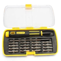 Bộ vít và khẩu 18 chi tiết - 2 chiều SELLERY 11-155