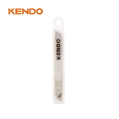 Lưỡi dao rọc giấy bằng thép SK5 chiều rộng 18mm (10 cái/bộ) Kendo 30652