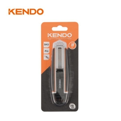 Dao rọc giấy 18mm lưỡi tự rút an toàn Kendo 30923